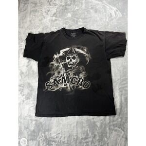 Sons Of Anarchy  Vintage T-Shirt Size XL Black SAMCRO